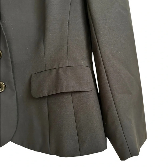 Vintage ESCADA Navy 100% Virgin Wool Blazer - Picture 11 of 16